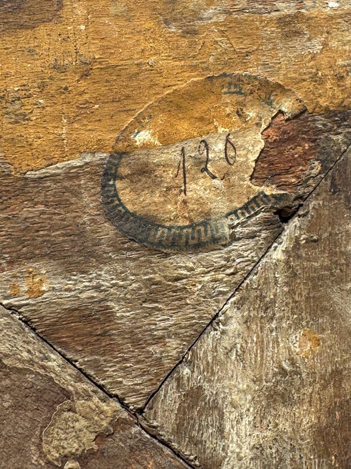 Antique painting, portrait of a gallant woman signed early 18th century