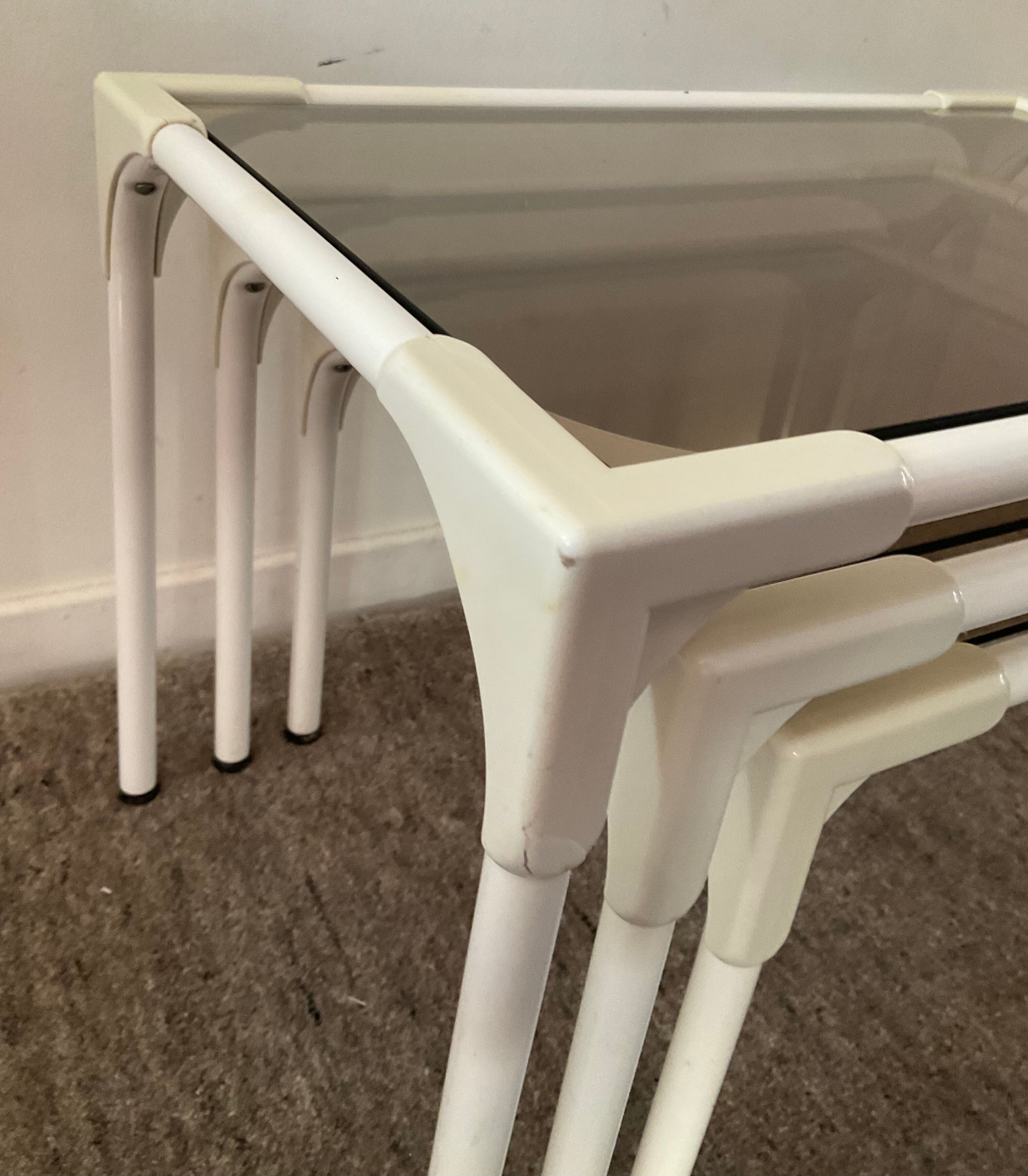 Series of 3 nesting tables from the 70s-80s