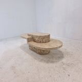 Mactan or Fossil Stone Coffee Table by Magnussen Ponte, 1980s