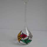 Vase soliflore en verre soufflé