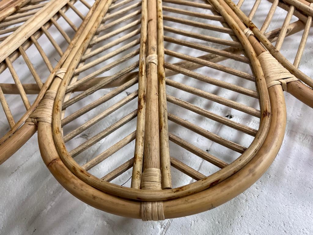 Handmade wicker headboard