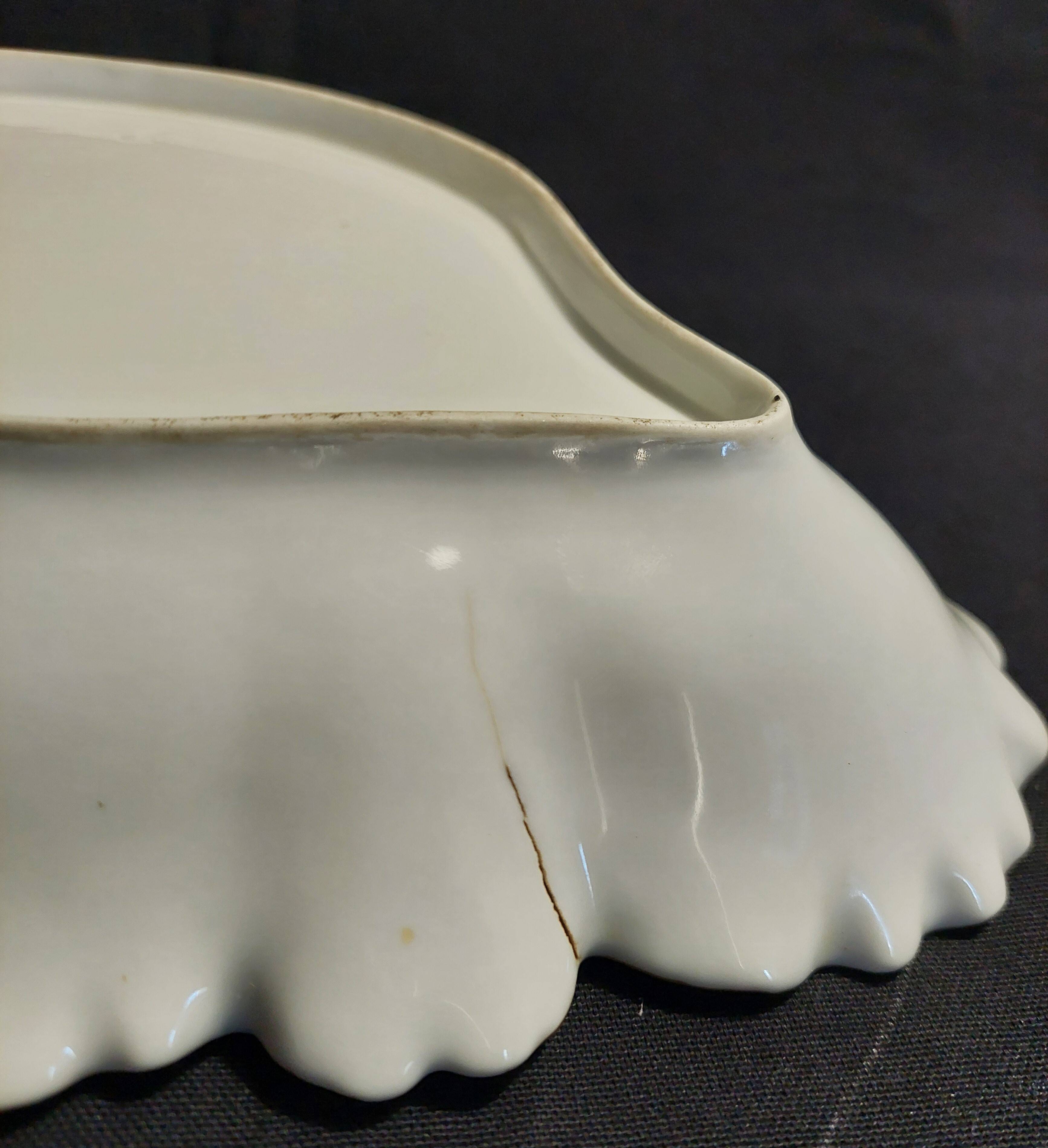 19th century Haviland porcelain hollow dish