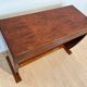 Art Deco Console Table in Thuja Roots, Birch and Silver-Plate, France, 1925