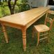 Antique farmhouse table, 3m20