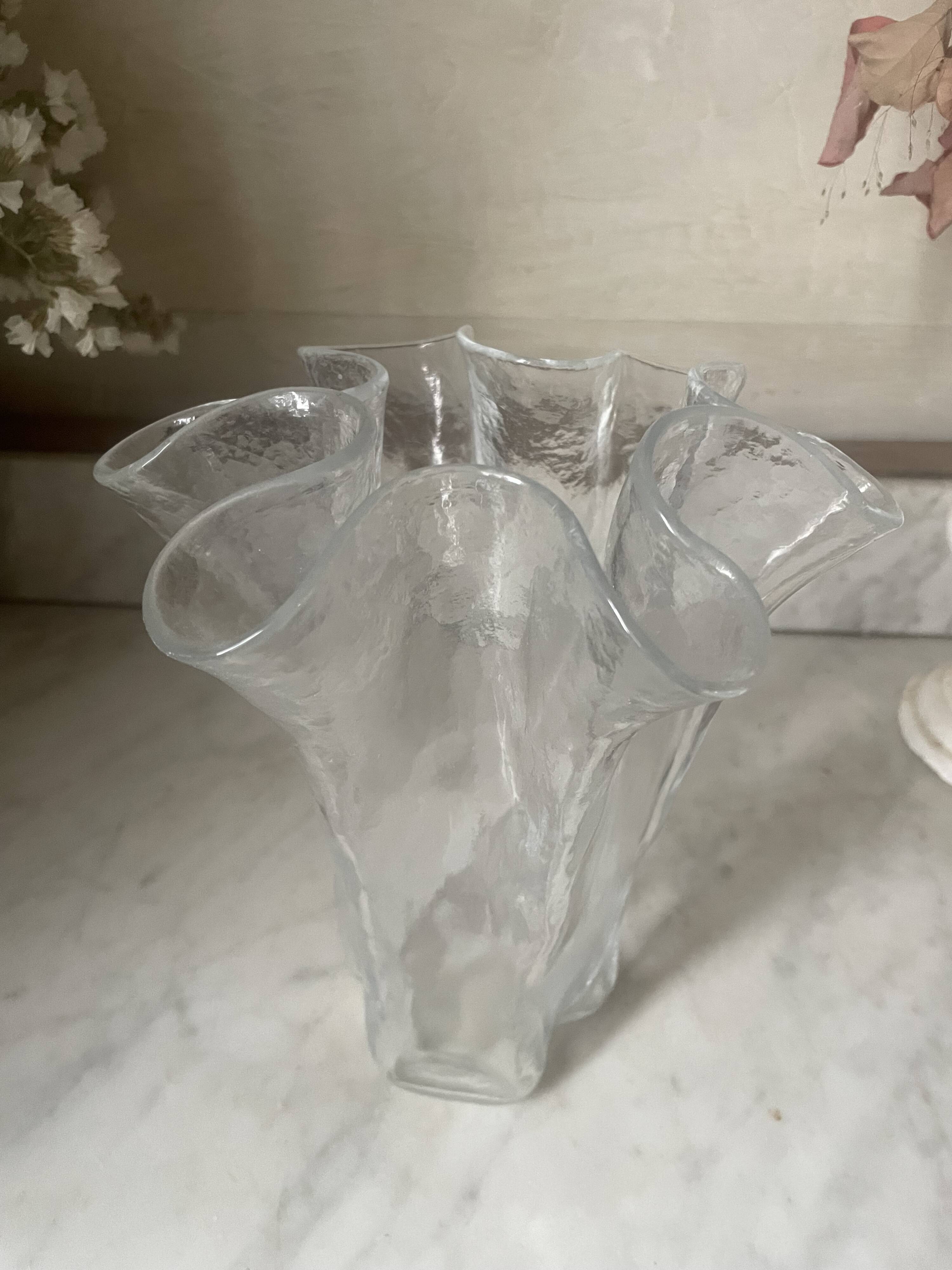 Scandinavian vintage handkerchief vase Muurla