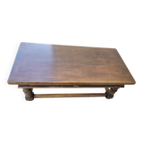 Solid oak coffee table