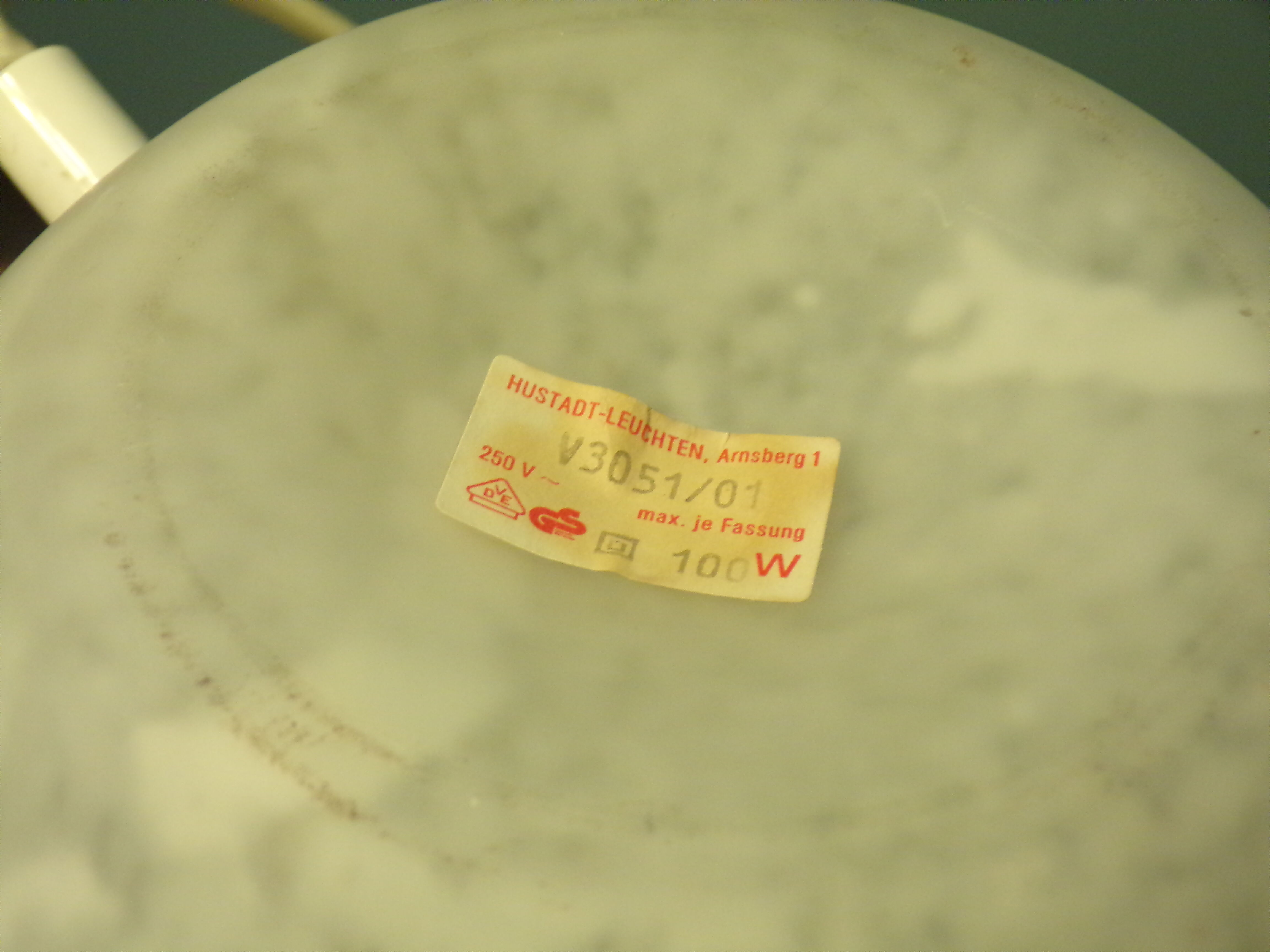 Lampe champignon Hustadt Leuchten