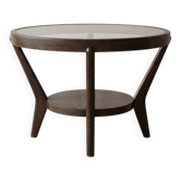 Coffee table by Karel Kozelka & Antonín Kropáček for Interier Praha, 1940s, Czechoslovakia, 73 × 57 × 57 cm