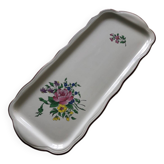 Luneville earthenware cake dish - Saint Clement France