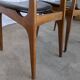 Set of 2 Vintage STOL Kamnik Dining Chair: Black Leather, MCM Chairs