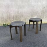 Solid pine stools 1980