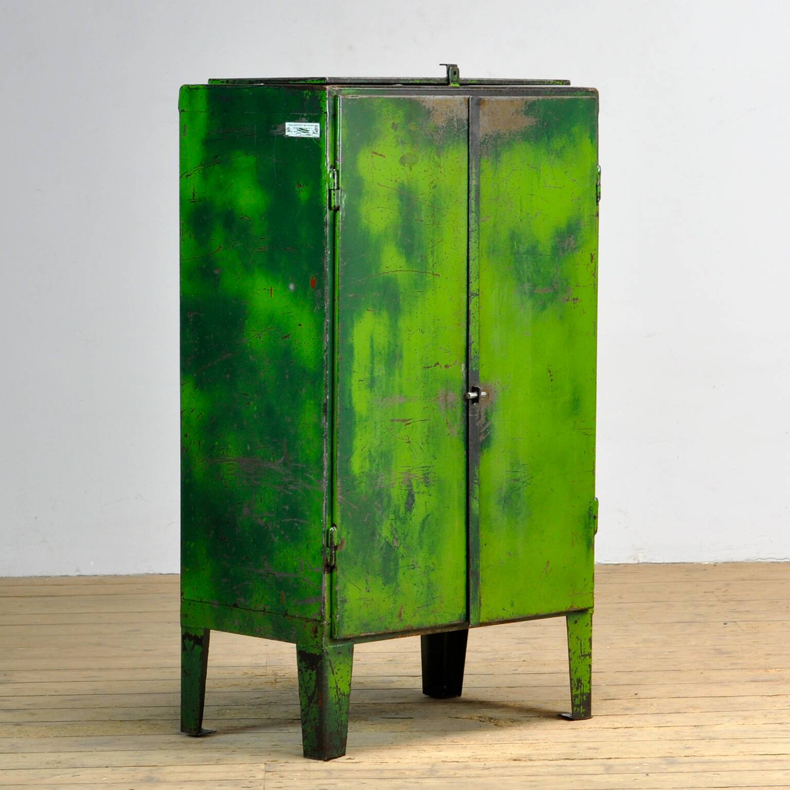 Industrial Iron Cabinet, 1960s