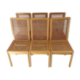 Chaises de salle à manger, ensemble de 6
