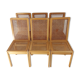 Chaises de salle à manger, ensemble de 6