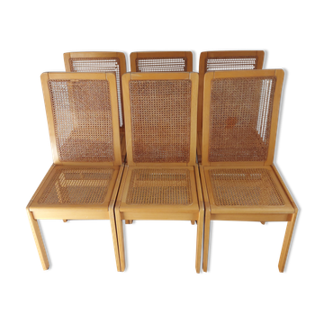 Chaises de salle à manger, ensemble de 6