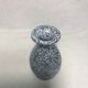 Old marble white black grey vintage decoration vase