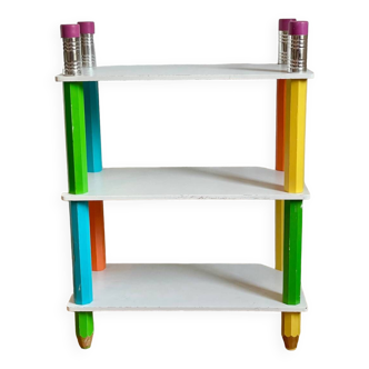 Pencil shelf by Pierre sala 1980