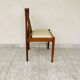 Chaise scandinave en palissandre
