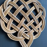 Antique rattan and wicker carpet beaters