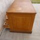 Trompe l'oeil painted store counter pitchpin style