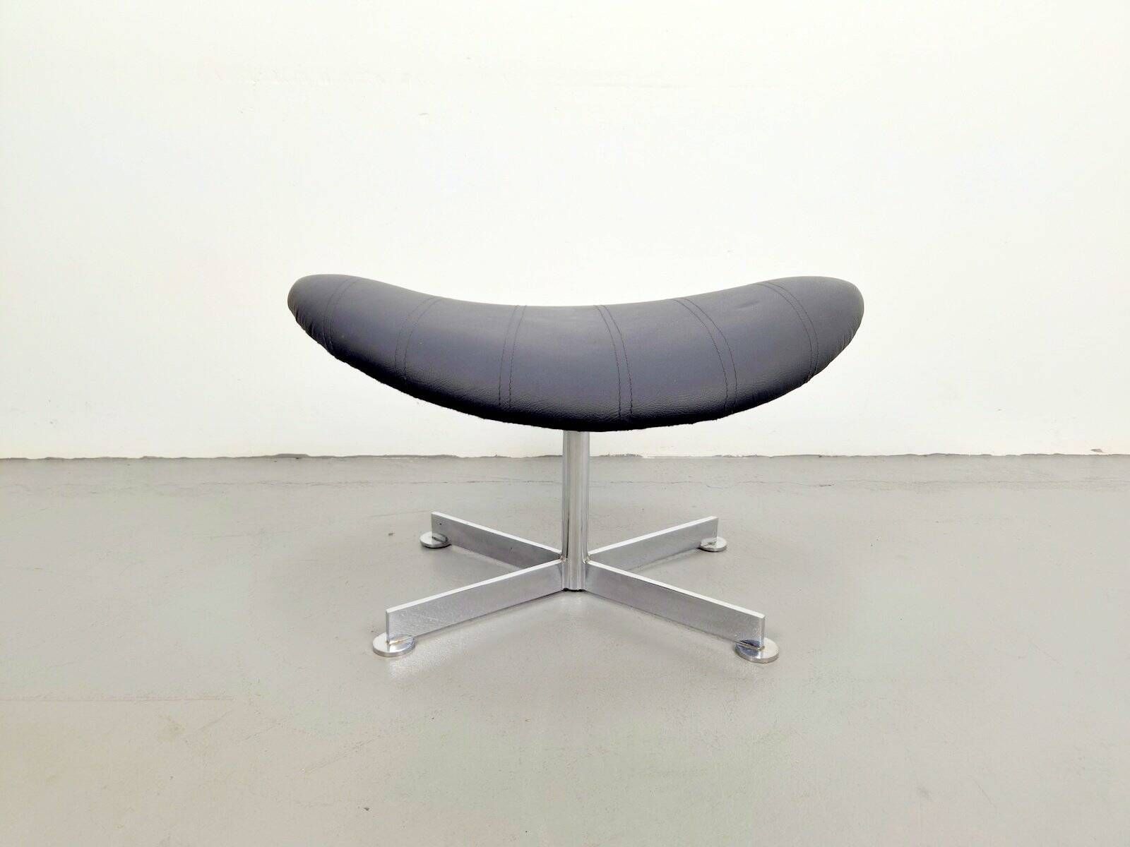 Vintage Lip Ottoman by Rudolf Wolf for Rohe Noordwolde, 1960s