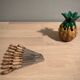 Vallauris Pineapple holder of vintage ceramic spades