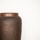 Vintage hammered copper umbrella stand, 1970s