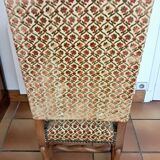 Six French Os De Mouton Style Dining Chairs in Carved Wood