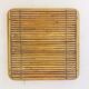 Flat rattan bottom vintage tableware