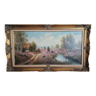 Canvas signed G.Neswadba