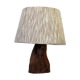 Vintage lamp in solid wood