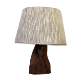 Vintage lamp in solid wood