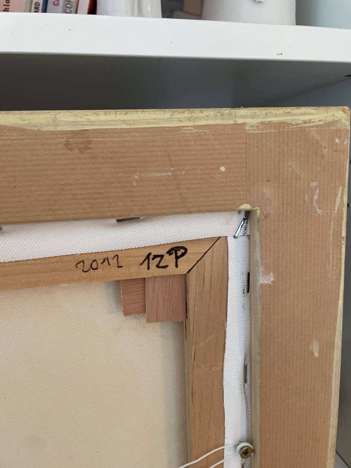 Acrylic on canvas and collage