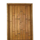 Plateau en bambou, Italie années 1970