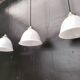 Opaline pendant lights