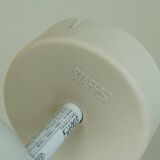 1/6 - adjustable WALL LAMP sconce staff duo spotlight, white, 1970s