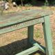 Old solid wood farmhouse bench