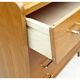 Dresser vintage 1950 wood clear feet compass