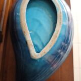 Large mussel-shaped dish, Vallauris style