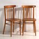 Antique bentwood chairs TON – Czechoslovakia, circa 1960 #9 – Set of 2 pieces