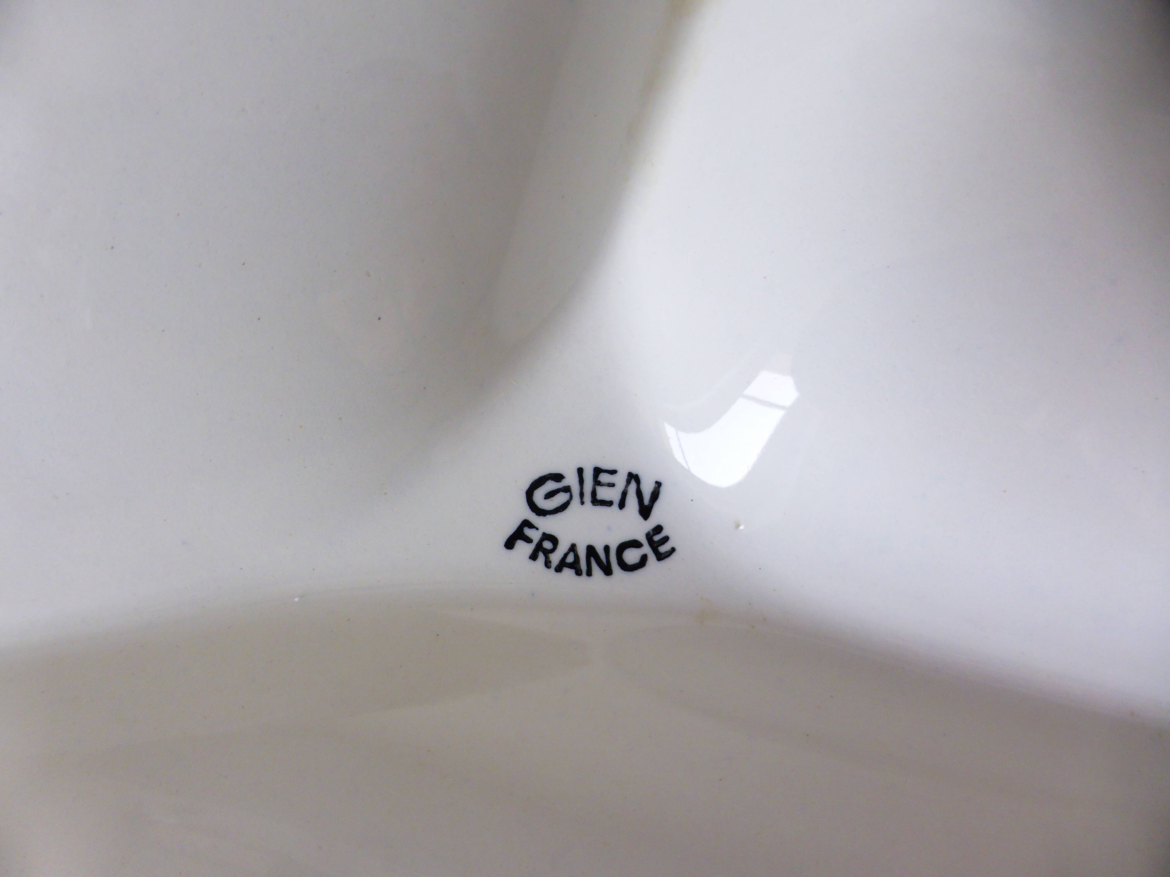 Multicoloured aperitif dish Gien 210773