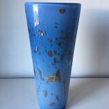 Blue and gold Murano vase