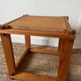 Vintage pine side table