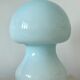Lampe champignon en opaline 1970.