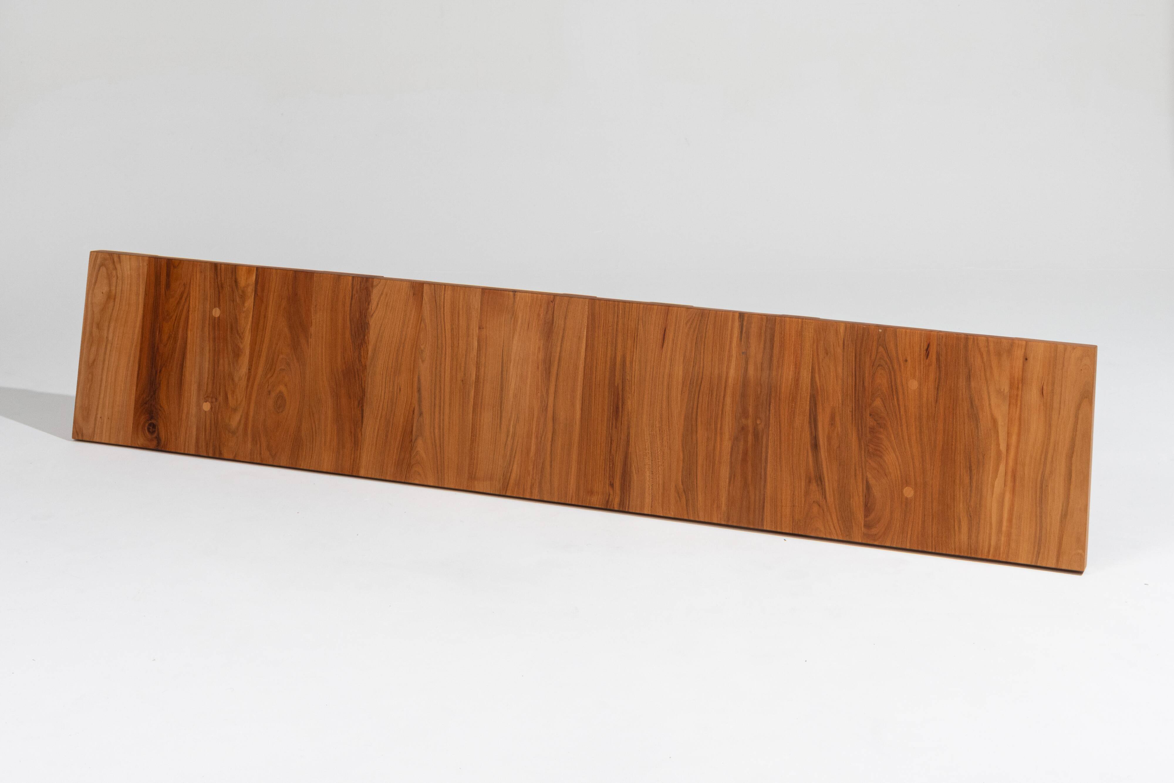 Large wooden bench