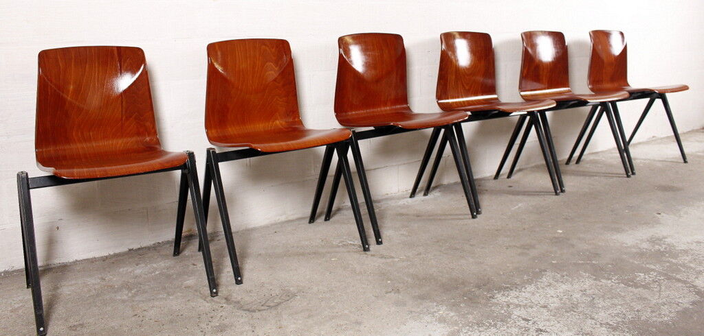 Six Pagholz chairs