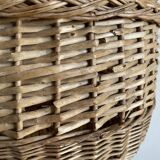 Panier osier rond