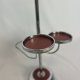 Vintage stand ashtray magazine holder