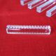 6 porte couteaux "diamant"  cristal d'Arques