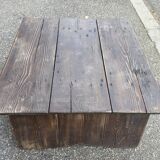 Industrial coffee table